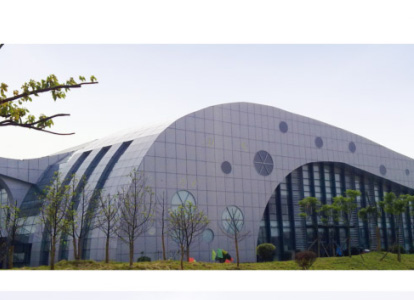 锦州会议中心外景网架工程